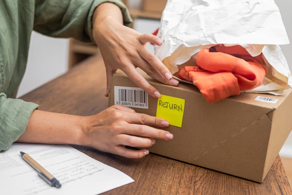 Package returns management with shippingbo's oms and wms