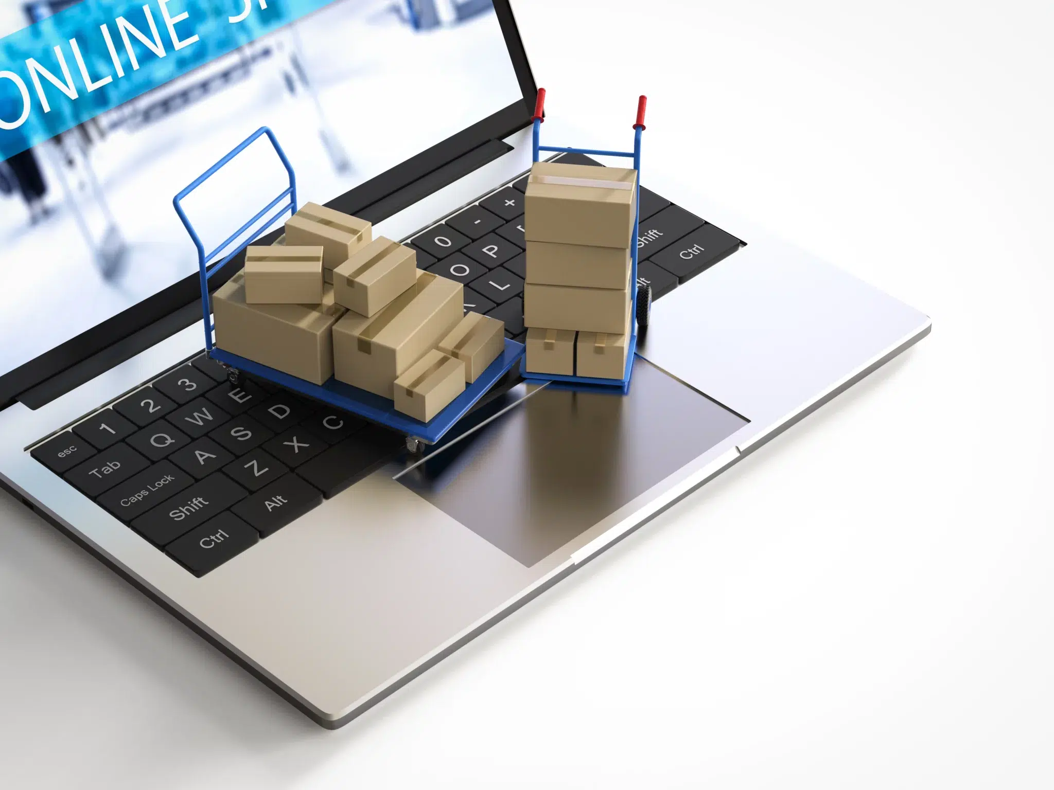 e-commerce store and logistics