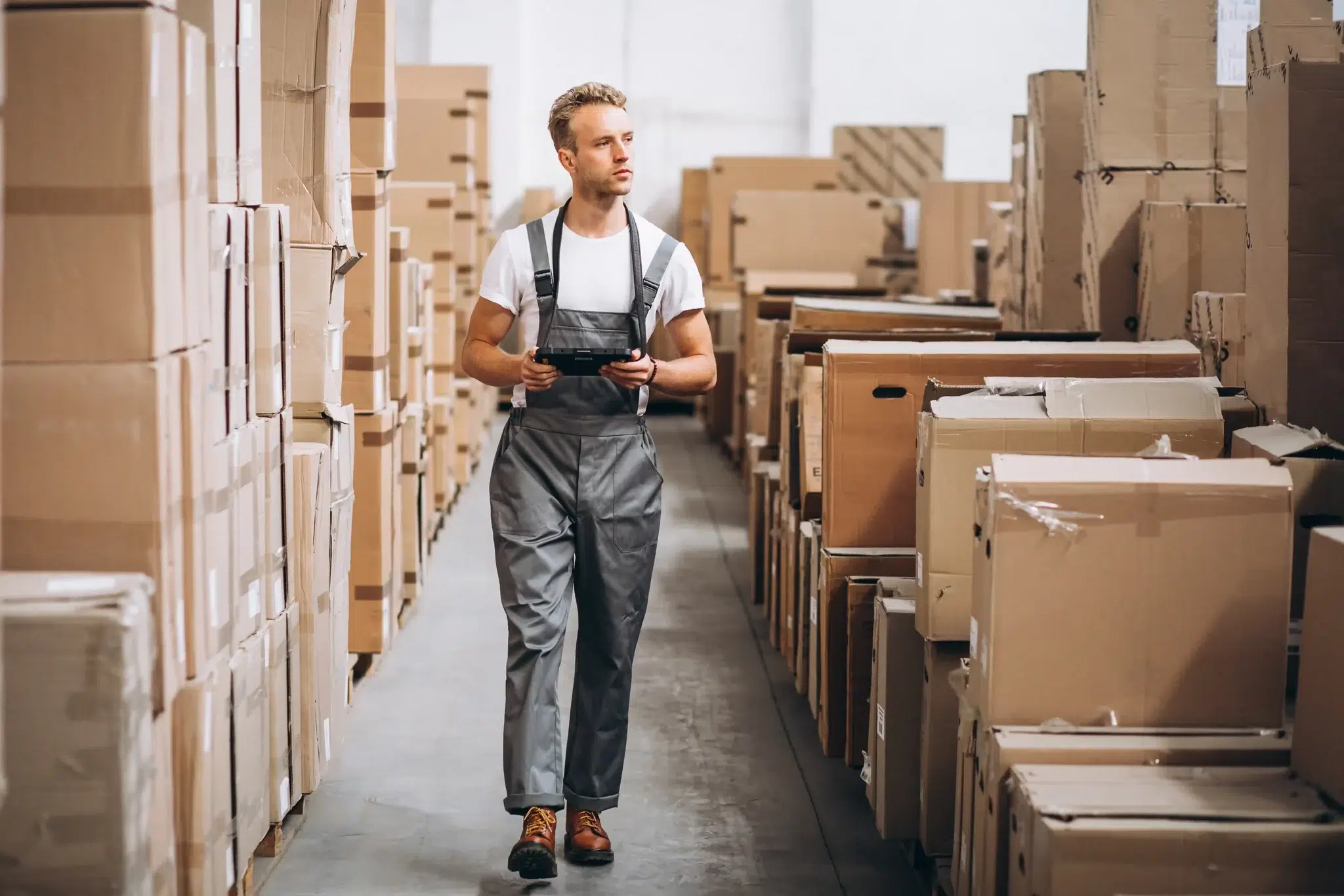 Luxury logistics warehouse