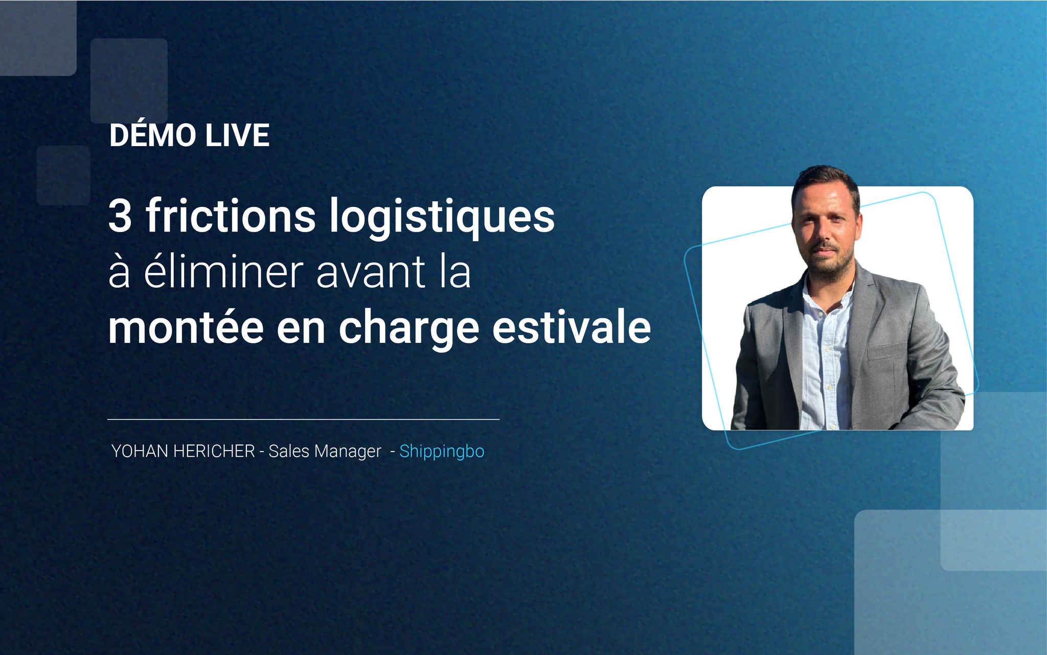 Demostración en directo: 3 fricciones logísticas a eliminar