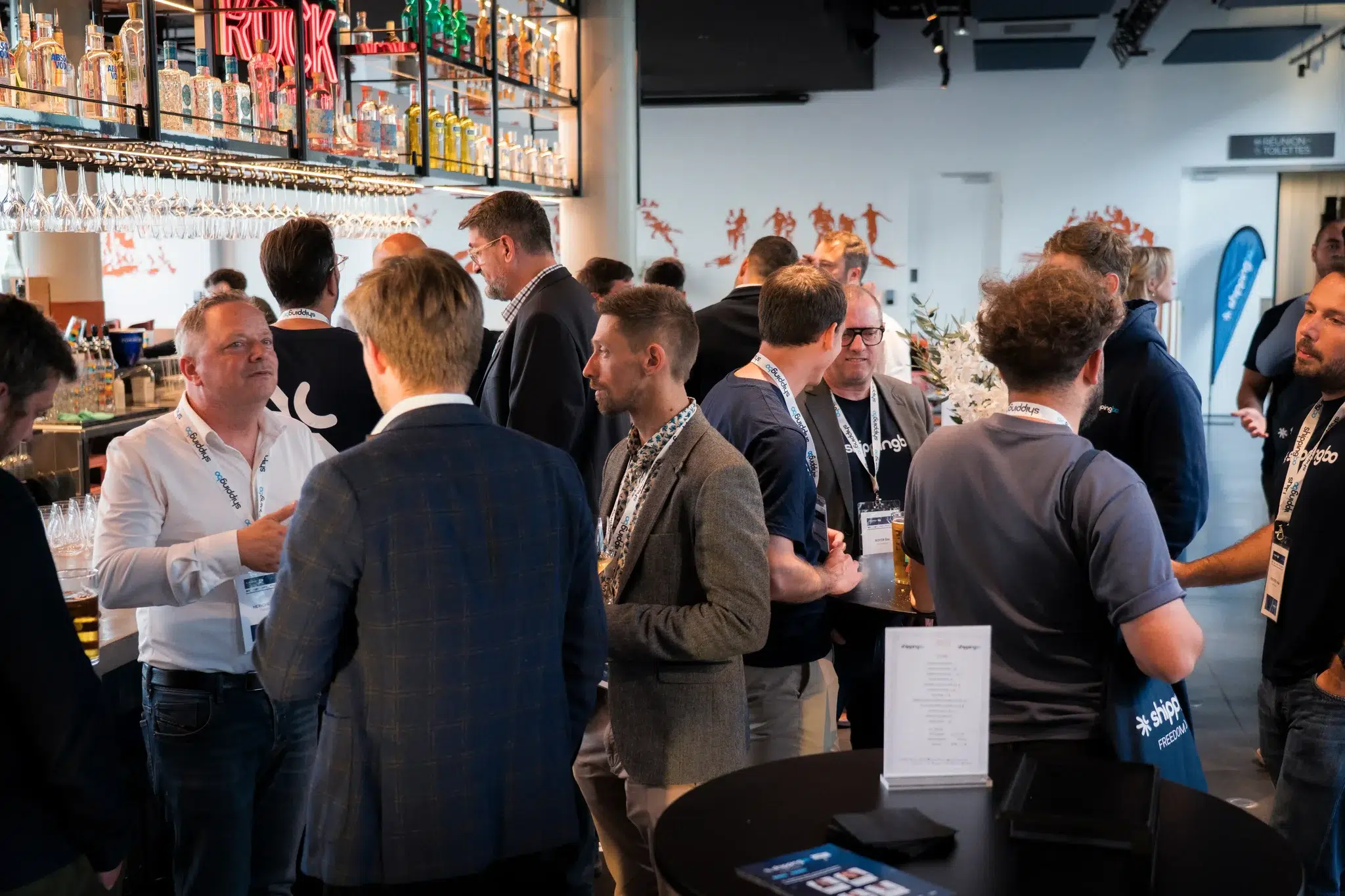 Networking on Shippingbo Tour Lyon