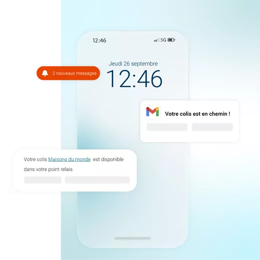 Notifications de livraison