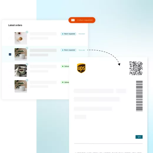 Simplify e-commerce returns