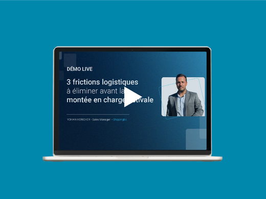 Webinar démo frictions logistiques