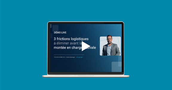 Webinar démo frictions logistiques